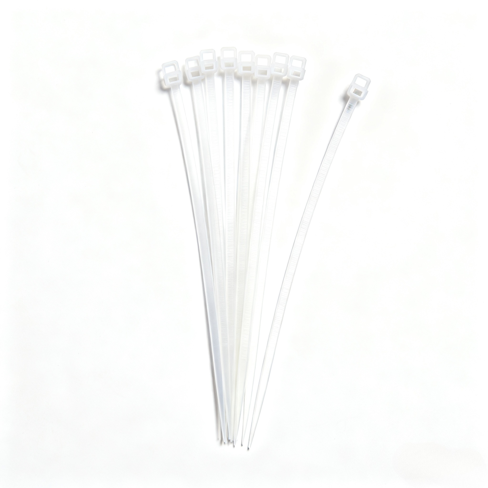 Nylon zip ties (set of 100, 3x200mm)